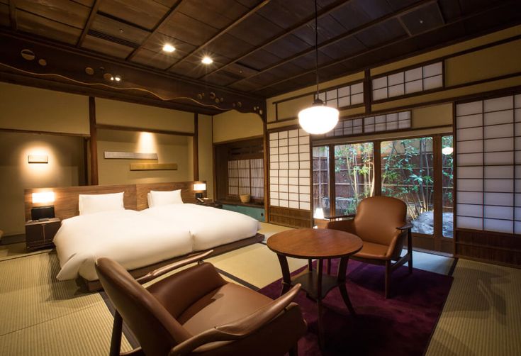 căn phòng đầy đủ tiện nghi đậm chất Ryokan